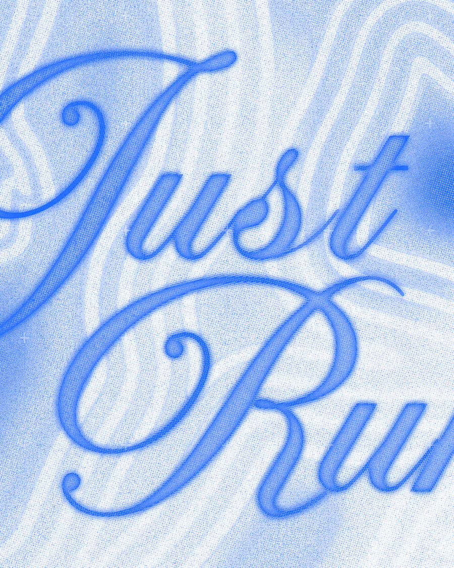 Just Run - Blue