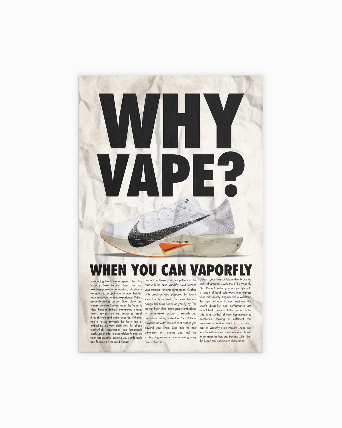 Why Vape Poster