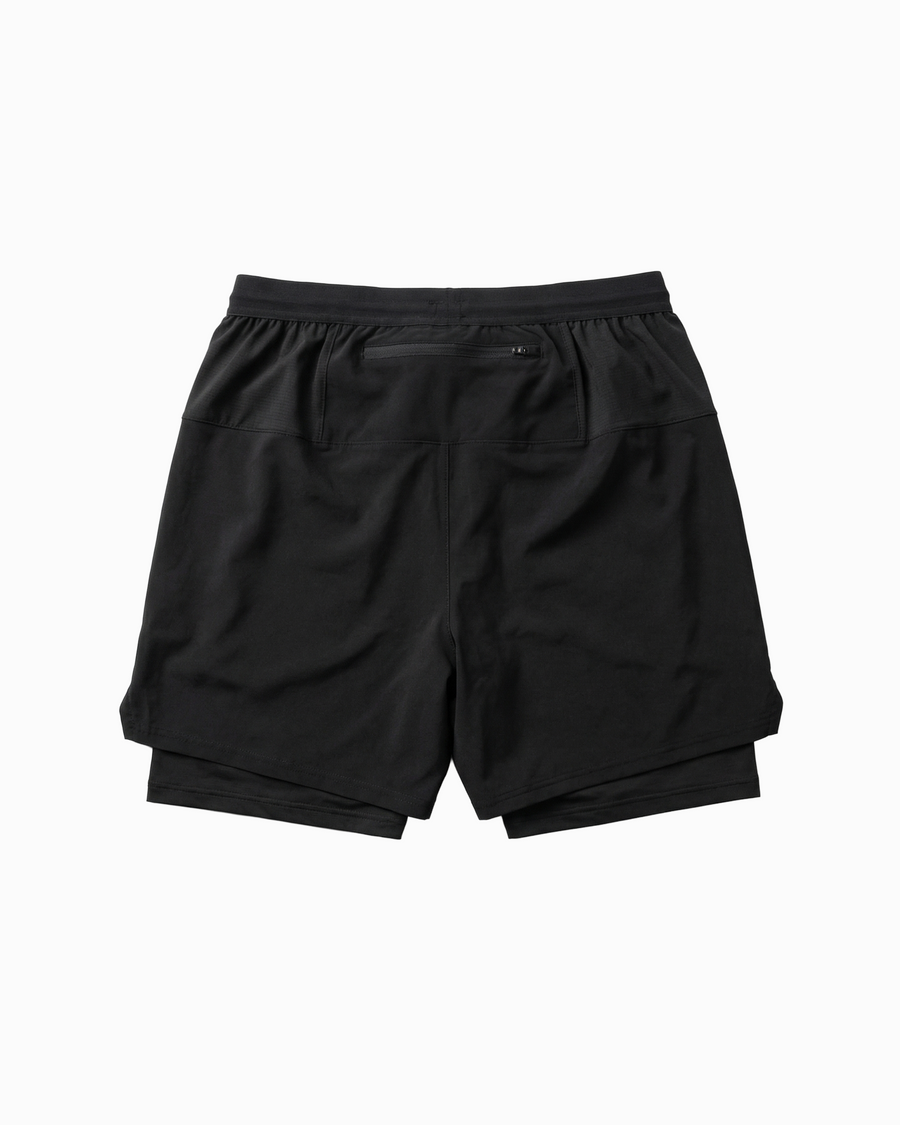 Multipurpose 2-in-1 Shorts - Black