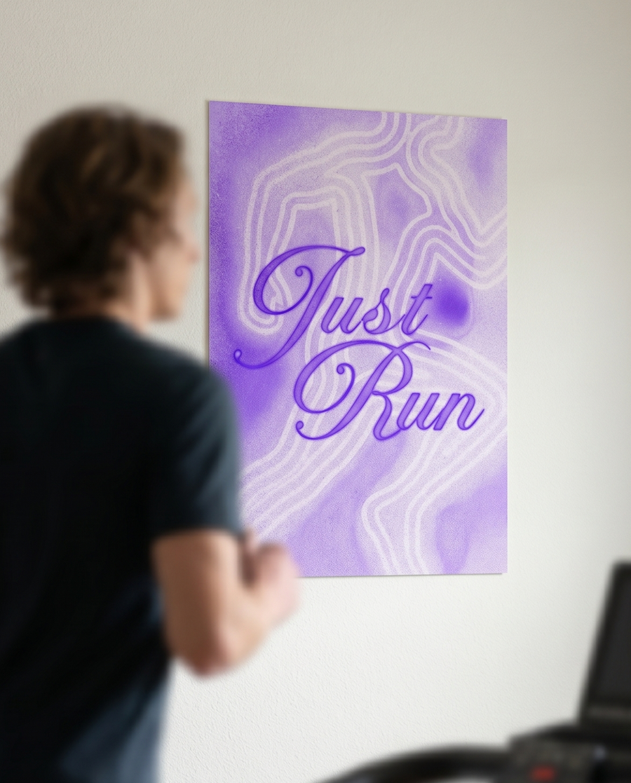 Just Run - Blue