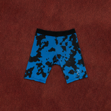 MD Blue Camo Half Tights