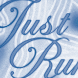 navy-2 Just Run Poster - Running Wall Art alternate view, running wall art