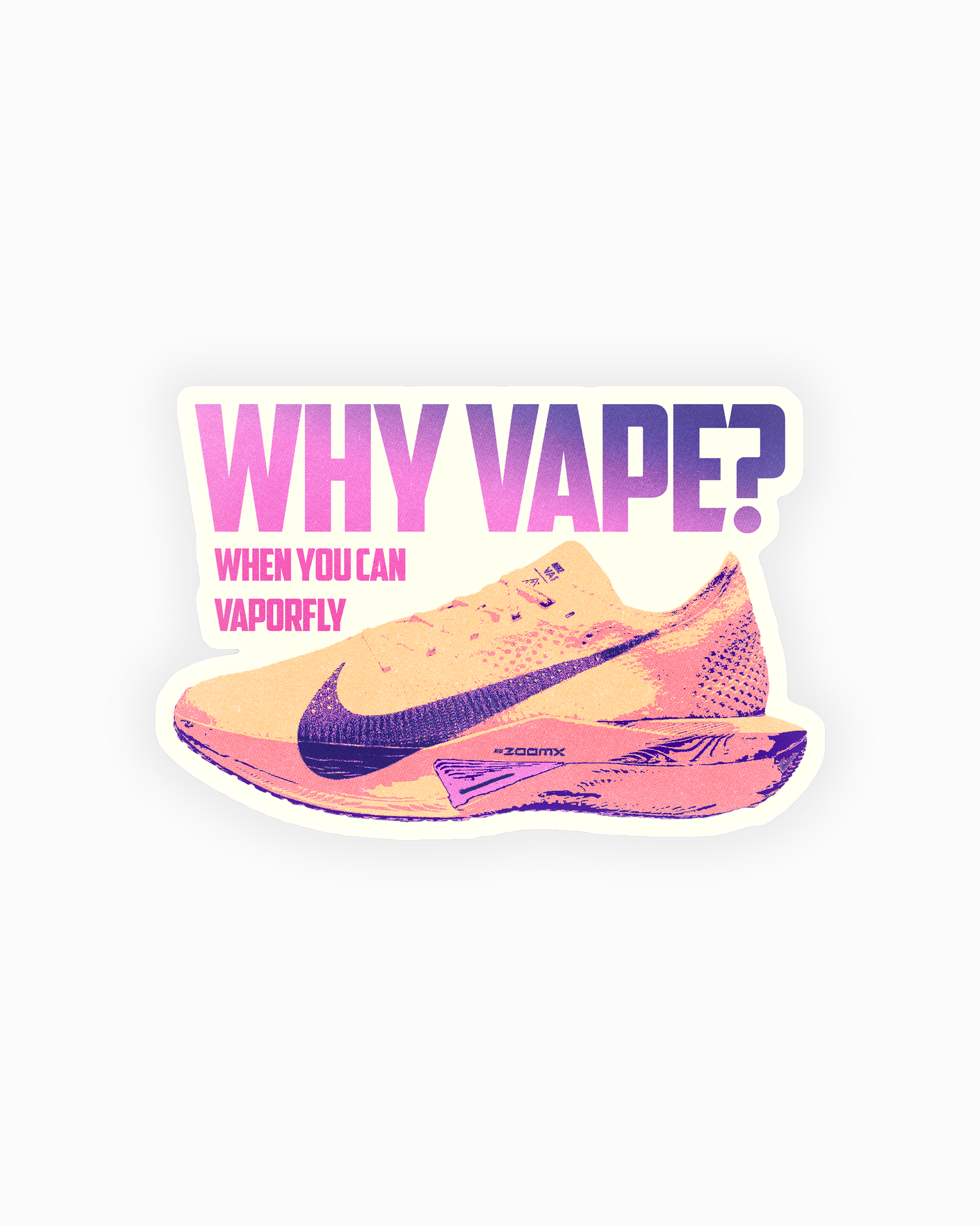 Why Vape Sticker | Run Culture