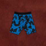 MD Blue Camo Half Tights