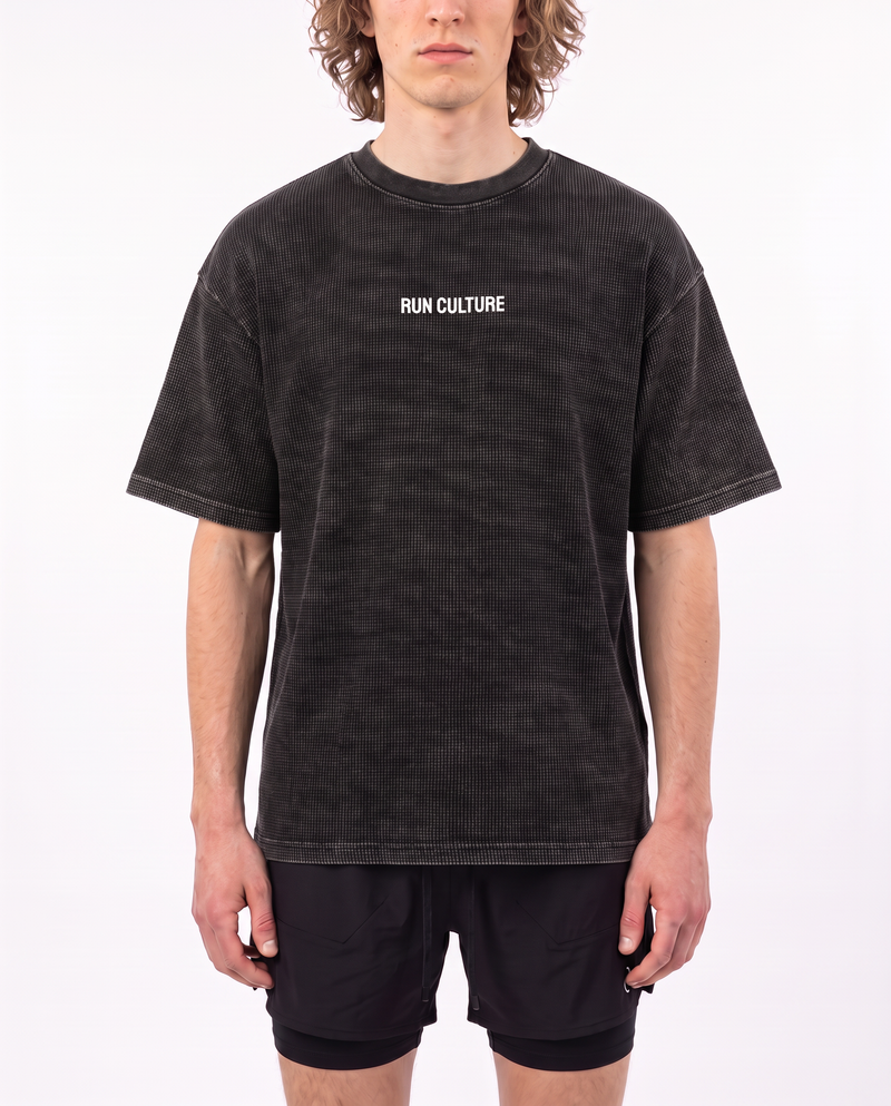 Waffle T-Shirt print detail
