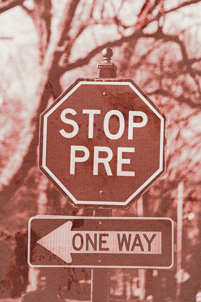 Stop Pre Poster