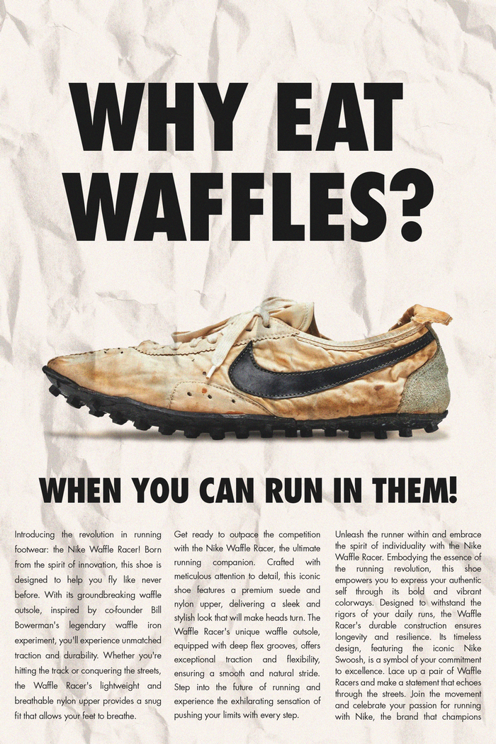 Waffle Racer AD Poster