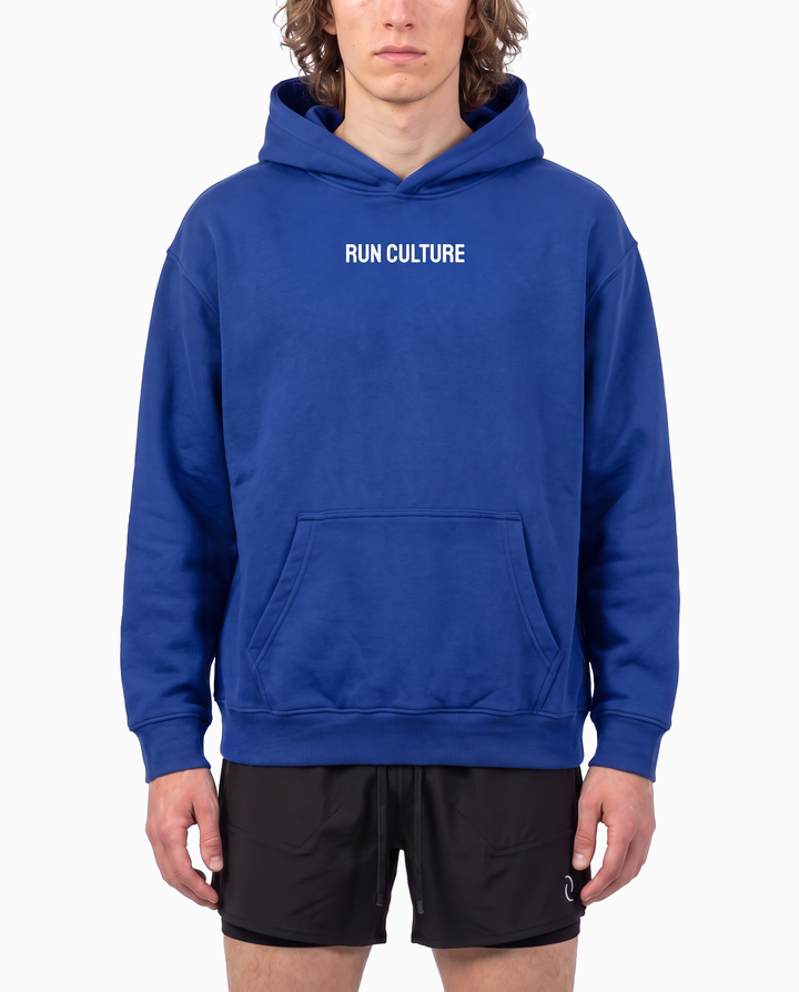Run Culture Hoodie in Blue