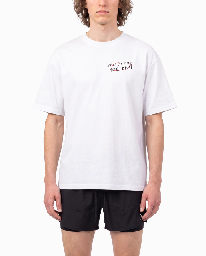 This Is Why We Run T-Shirt in White
