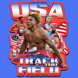 United States Track Sticker